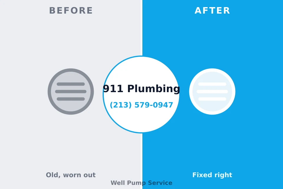 Before and after: plumbing repair Shrewsbury, MO